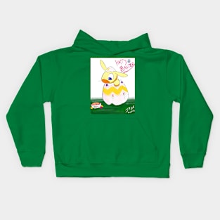 The Bunny in the Egg Kids Hoodie